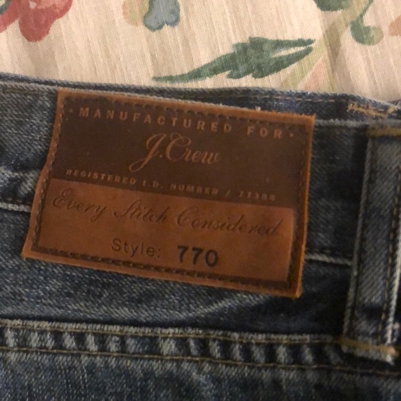 J Crew Men’s 770 jeans Waist 33/ length 29 - Picture 2 of 2